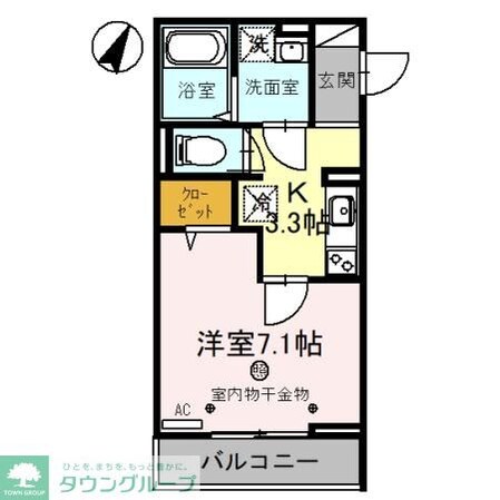 フォンテの物件間取画像